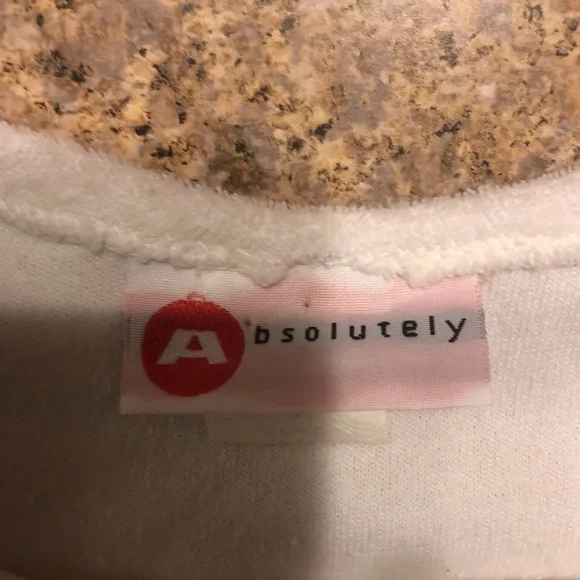 Terry cloth crochet detail dress - Picture 6 of 6